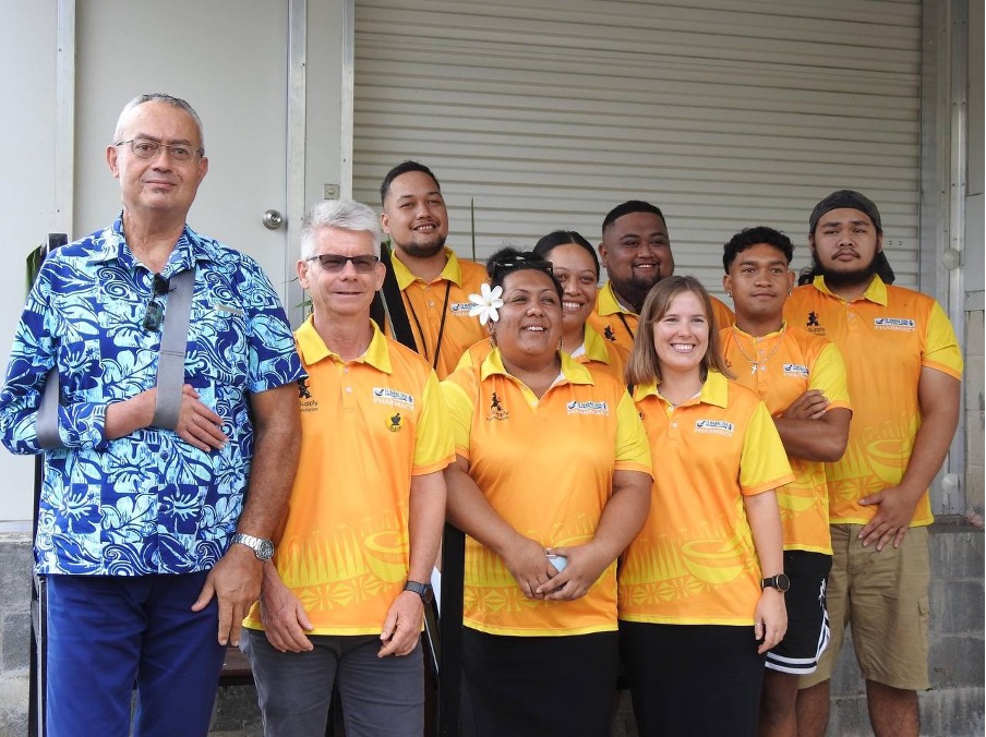 Rarotonga Pharmacy Team at the grand opening of the Warehouse extension